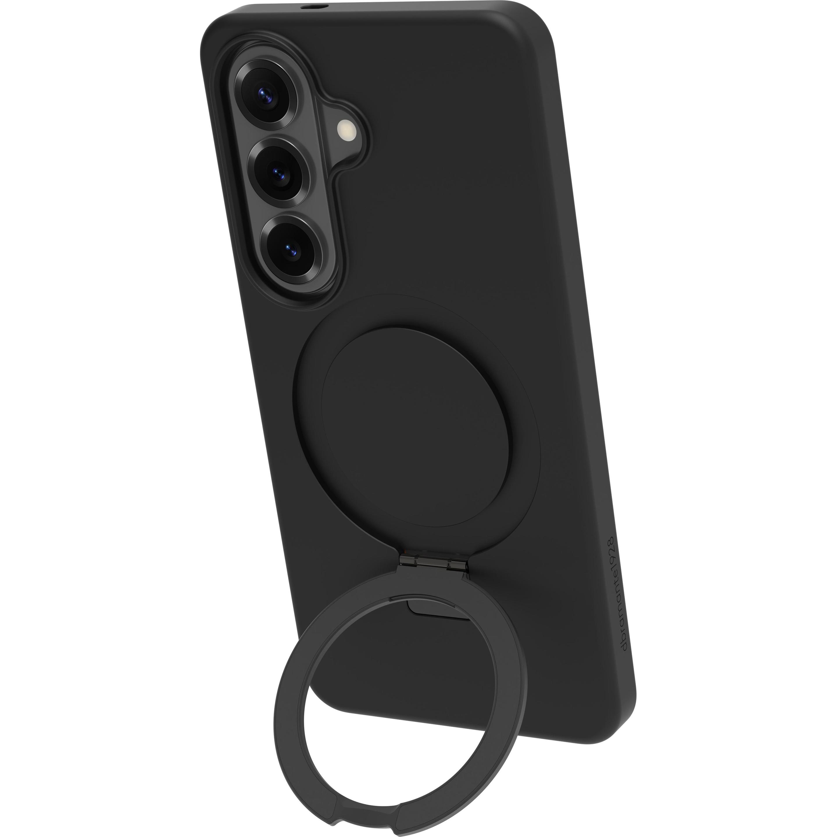 dbramante1928 Back Cover Iceland Ultra D3O Kickstand Galaxy S26 Black (Samsung Galaxy S26), Cover smartphone