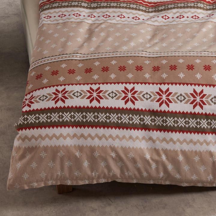 Produktbild Traumschlaf Schneeflocken (Bettwäsche Set, 135x200 cm + 80x80 cm)