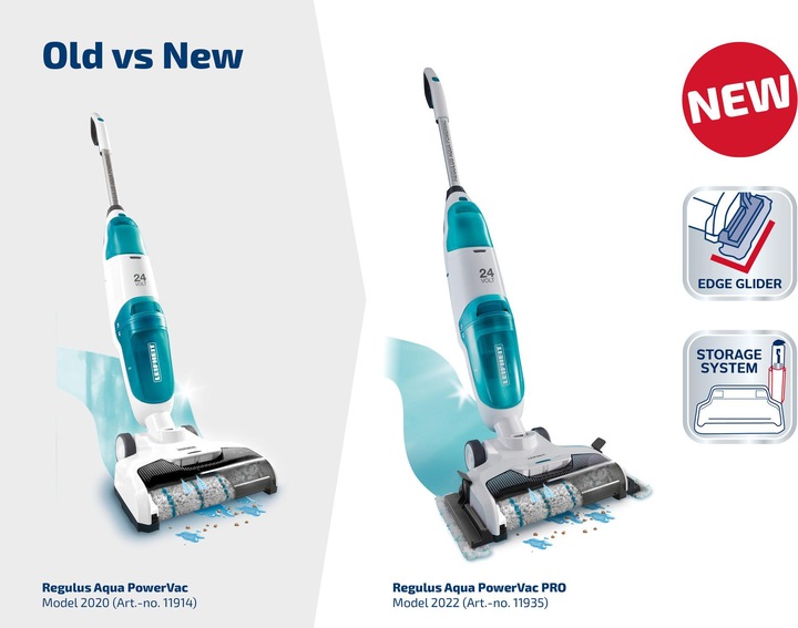Actual product image Leifheit Regulus Aqua PowerVac Pro