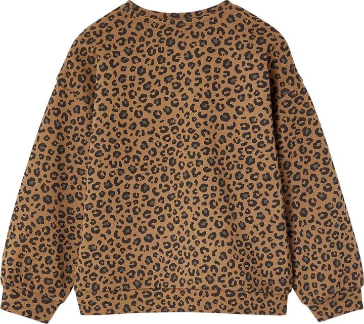 Actual product image Envie de Fraise Bio-Kollektion: Mädchen Sweatshirt Mama & Tochter-Capsule LEOPARD (92)