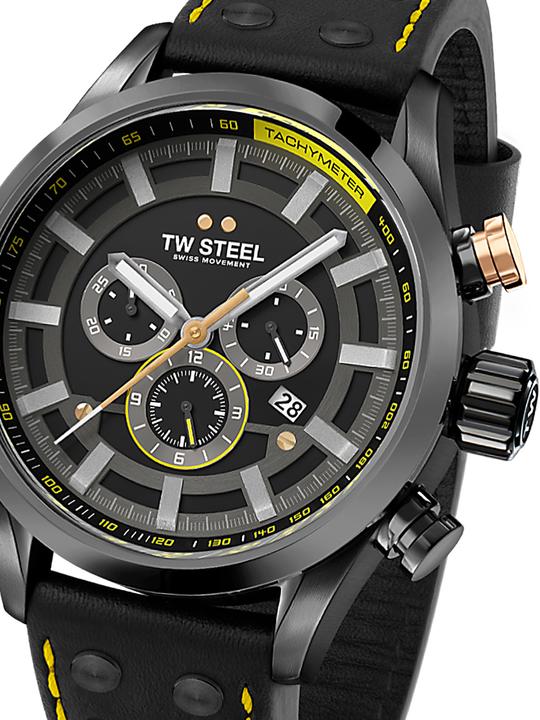 Produktbild TW-Steel SVS207 Fast Lane Chronograph Limited Edition Herrenuhr 48mm 10ATM (Chronograph)