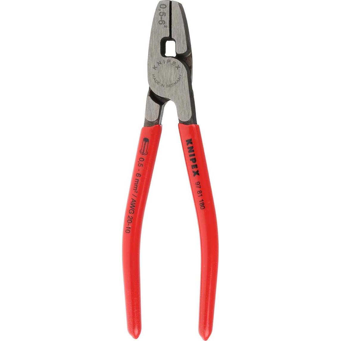 Thumbnail - Knipex, Zange, Crimpzange für Aderendhülsen (180 mm)