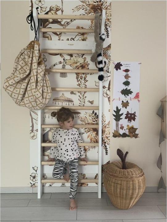 Actual product image Fitwood Sprossenwand TAIMI MINI, weiss - Birke