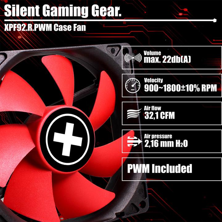 Actual product image Xilence Performance C Series XPF92.R.PWM (92 mm, 1 x)