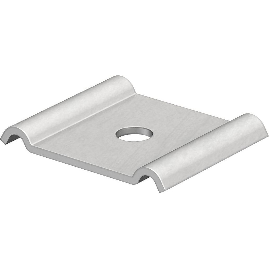 OBO Bettermann OBO Kupplung für Wandhalterung GKS 50 A4 mit 11 mm Bohrung aus Edelstahl 316, zum Einspannen von Git, Ele...