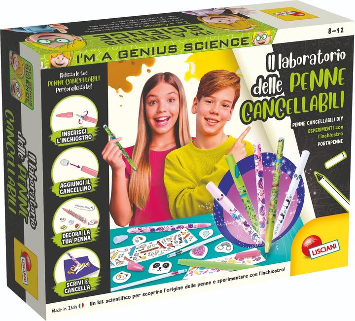 Actual product image Lisciani I'M A Genius Laboratorio Delle Penne Cancellabili