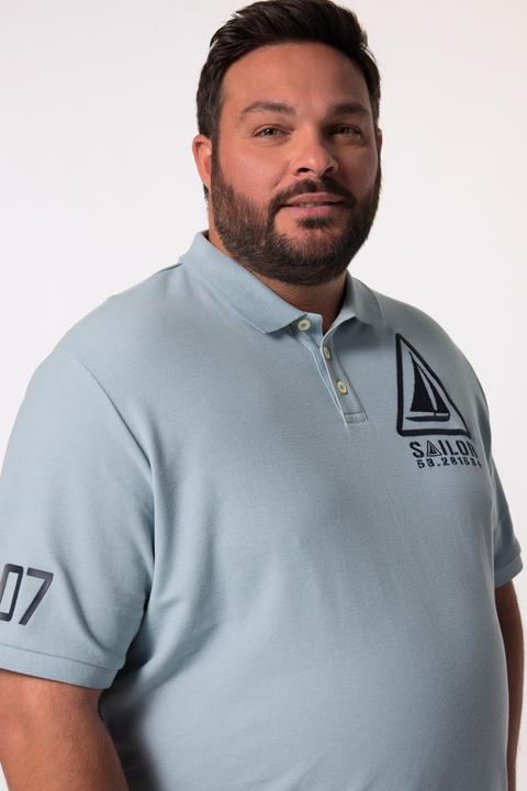 Produktbild Men+ Poloshirt Bauchfit, Halbarm, Piqué, Prints (8XL)