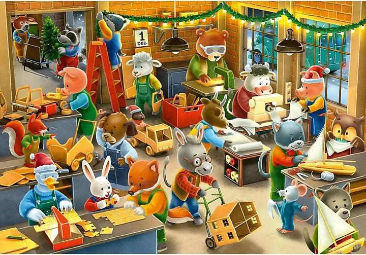 Produktbild Ravensburger Children's puzzle 2x12 Teile - Weihnachtswerkstatt (12 Teile)