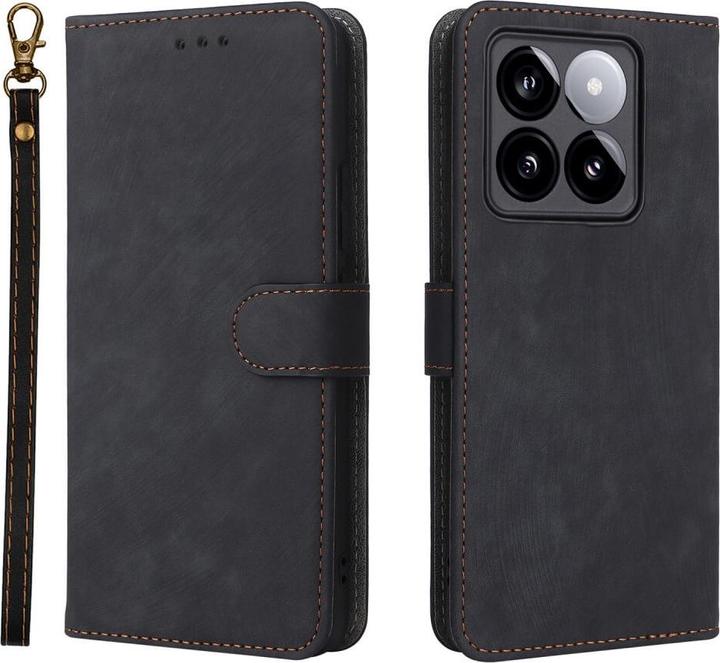 Produktbild Cover-Discount Xiaomi 14T - Ledertasche mit RFID Blocker