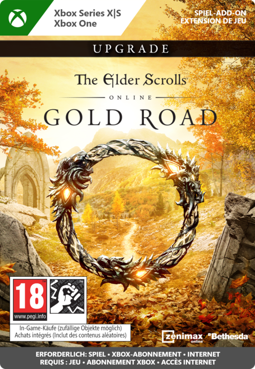Actual product image Microsoft Xbox The Elder Scrolls Online Upgrade: Gold Road Download Code (Xbox Series X, Xbox One X, Xbox One S, Xbox Series S)