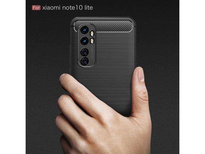 Image du produit Screenguard Xiaomi Mi Note 10 Lite Housse Carbon Brushed Soft TPU (Mi Note 10 Lite)