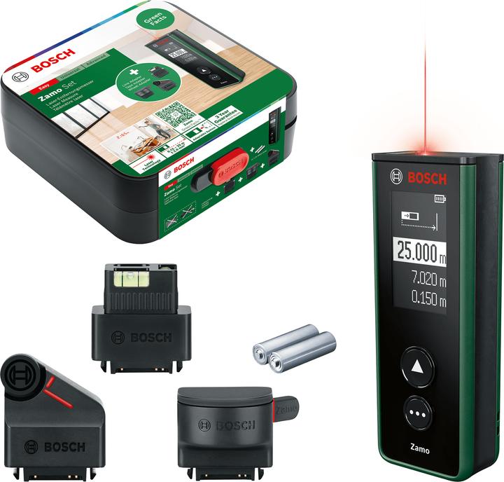 Linien-Aufsatz, Rad-Aufsatz, Band-Aufsatz, Aufbewahrungsbox, 2 x 1,2 V HR03 (AAA) Akkus, Quick Start Manual