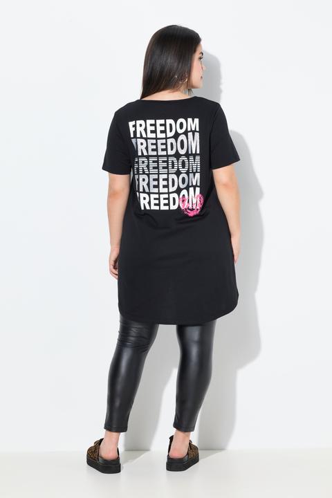 Image du produit Angel of Style T-shirt coupe évasée, grand message dans le dos (44)