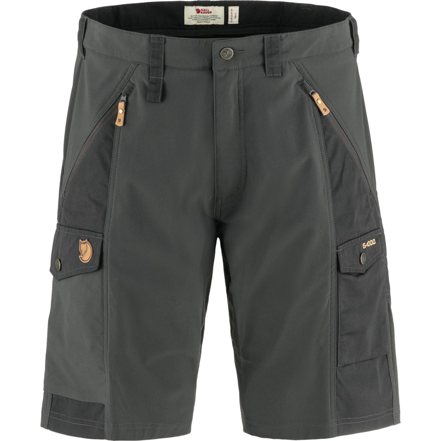 Fjällräven, Herren, Outdoorhose, Abisko Shorts (46), Grau, 46