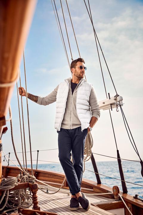 Produktbild JP1880 Strickjacke, Kapuze, Zipper, bis 7XL (5XL)