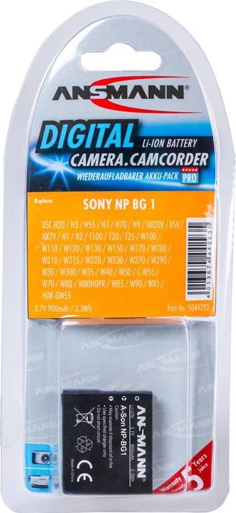 Immagine prodotto Ansmann Sony NP-BG1 (Batteria della fotocamera)