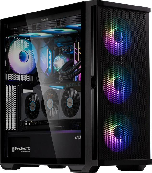 Actual product image Zalman Z10 DUO ATX ZM-IF120 x4 (ATX, Mini-ATX, Mini-ITX)