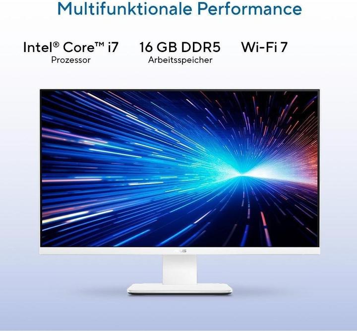 Produktbild ASUS ExpertCenter P4 AiO (512 GB, 8 GB, Intel Core i5-13420H)