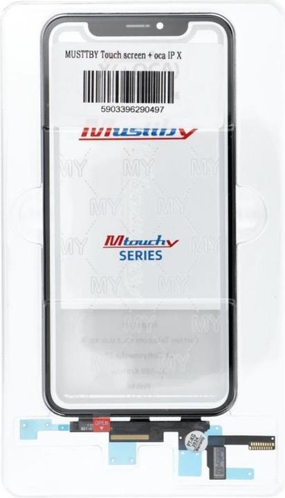 Actual product image Samsung Consumables! Musttby MUSTTBY Touch screen + oca IPHONE X (Display, Apple iPhone X)
