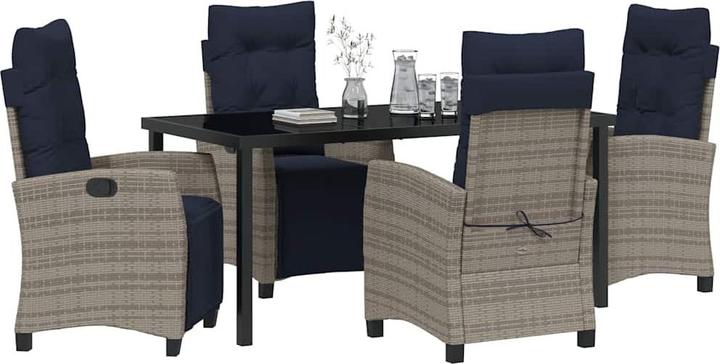 Actual product image vidaXL Garten Essgruppe (160 x 160 x 73 cm)