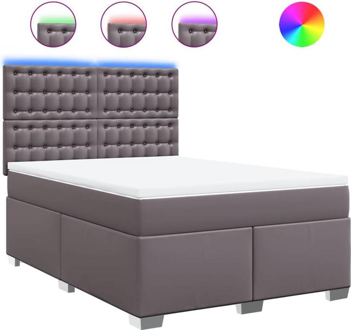 Actual product image vidaXL Boxspringbett (140 x 200 cm)