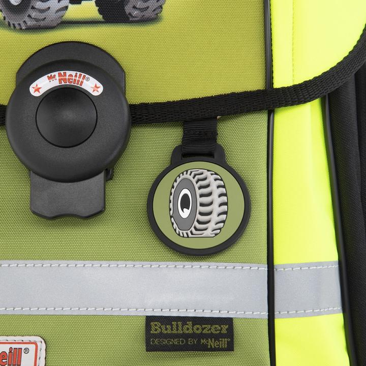 Produktbild Mc Neill Schulranzen-Set ERGO PRIMERO 963820600 BULLDOZER McLight 4-teilig (20 l)