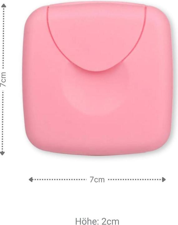 Actual product image Hermex 3er-Set Aufbewahrungsbox für Hygieneartikel Reisedose Pflasterdose Dose (Hygiene product)