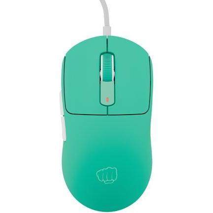 Fury Mysz Dla Graczy Tanto T4 12000dpi RGB Miętowa Gamingowa Programowalna (Kabellos), Maus, Grün
