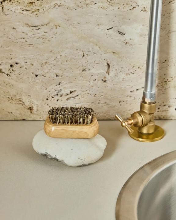 Actual product image Meraki Nail brush, MKbrush, Nature
