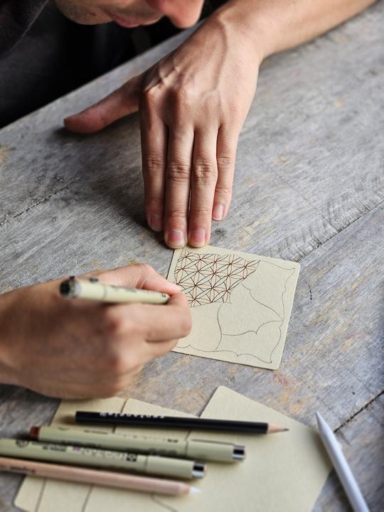 Immagine prodotto Sakura Fineliner Zentangle Renaissance Tool 11-teilig (Bianco, Marrone, Nero, 11x)