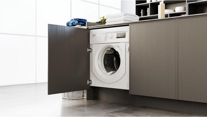 Produktbild Hotpoint Einbau-Waschmaschine BI WMHG 81485 EU (8 kg, Links)