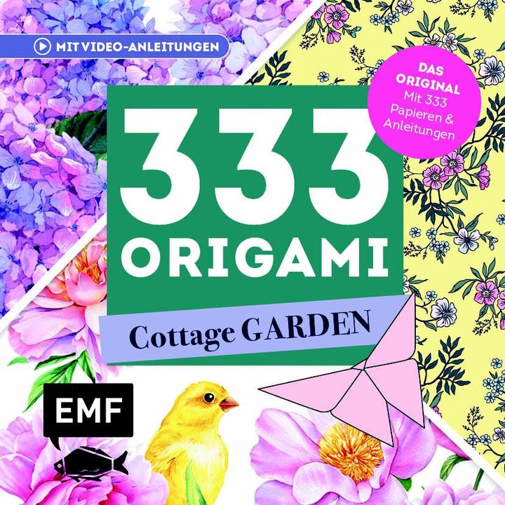 Produktbild Origami Wunderschöne Papiere falten für Blumen-Fans (Deutsch, herausgegeben von Edition Michael Fischer, 2025)