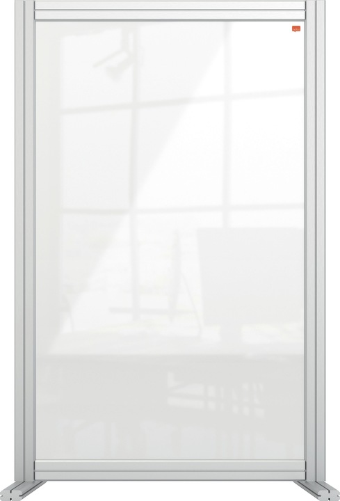 Actual product image Nobo Desk partition Premium Plus 60 x 100 cm acrylic (60 x 100 cm)