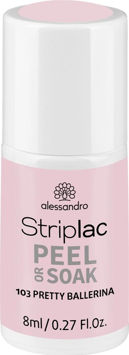 Alessandro Striplac Peel or Soak (103 Pretty Ballerina, UV-Gel Lack)