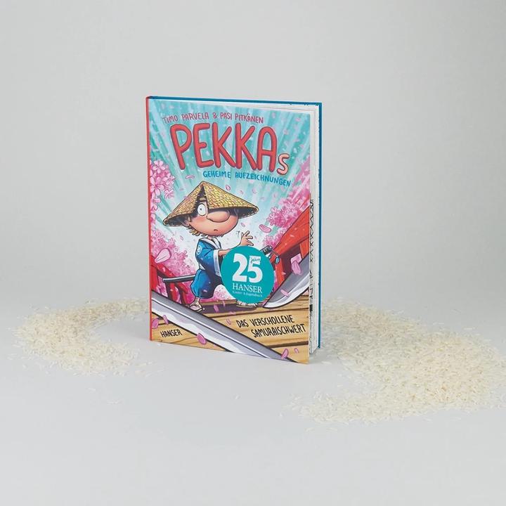 Produktbild Pekkas geheime Aufzeichnungen - Das verschollene Samuraischwert (Deutsch, Anu Stohner, Pasi Pitkänen, Timo Parvela, 2018)