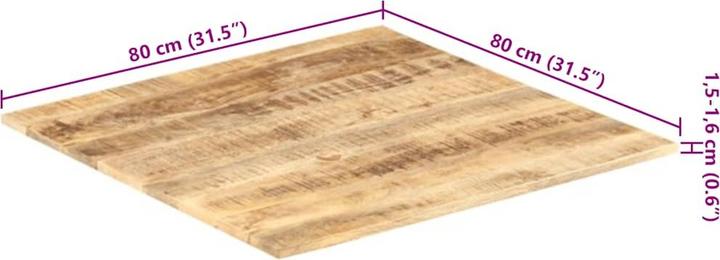 Actual product image VidaXL Celia (80 x 80 cm)