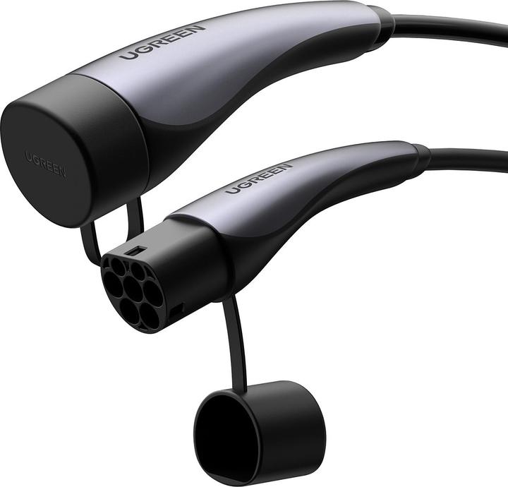 Ugreen EV708 Elektroauto-Ladekabel 32A 22kW 5m IP55 - Schwarz (22 kW, 32 A, 5 m)