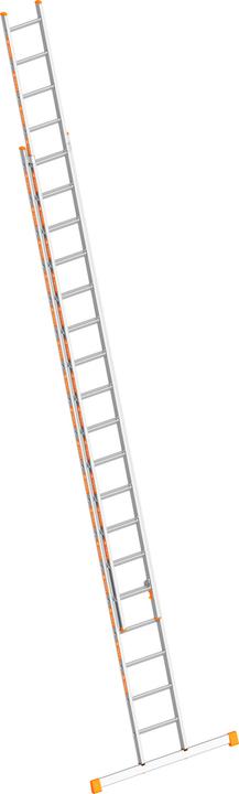 Immagine prodotto kaiserkraft Scala a sfilo in alluminio (Scala singola, 935 cm)