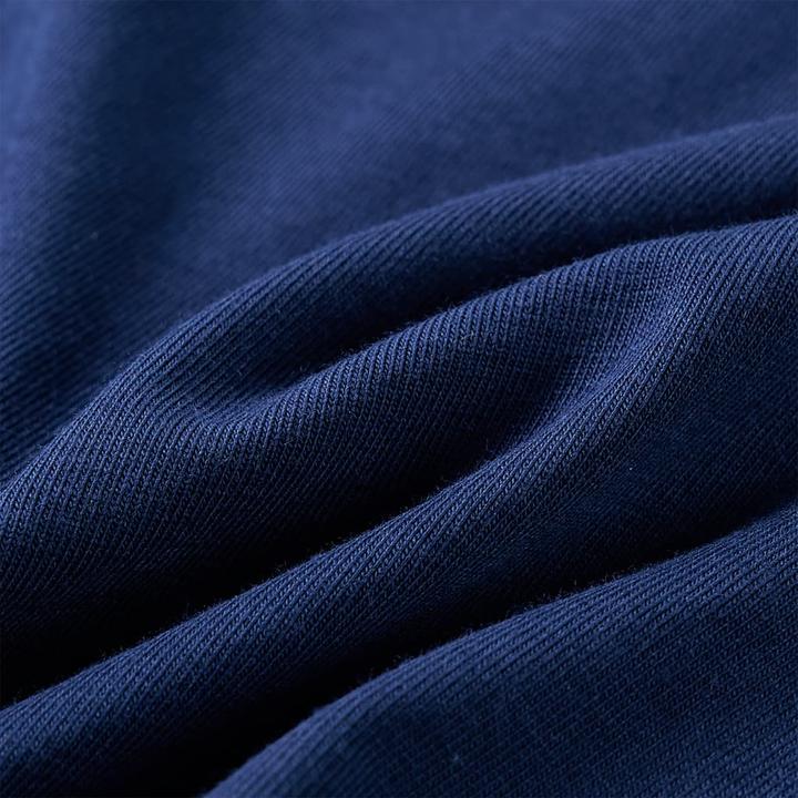 Immagine prodotto vidaXL Camicia da bambino a maniche lunghe blu navy 116,Materiale: 95 % cotone (116)