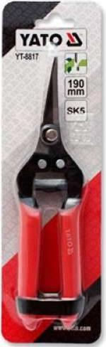 Actual product image Yato Professional Rose Shears Pruning Shears 190mm