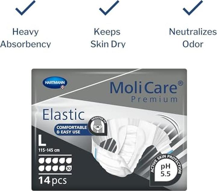 Produktbild MoliCare Elastic 10 (56x)