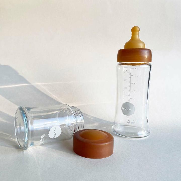 Actual product image Hevea Glass bottle 2 x 250 ml (250 ml)