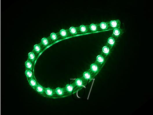 Produktbild Lamptron FlexLight Standard - 24 LEDs - venom green (Grün)