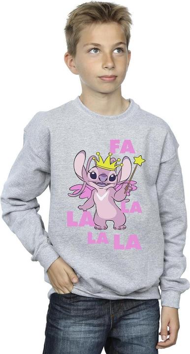Image du produit Disney - Sweat LILO & STITCH ANGEL FA LA LA - Garçon (128)