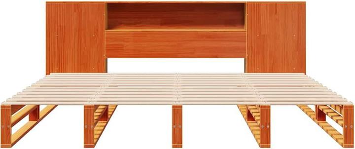 Image du produit vidaXL Bett mit Regal (200 x 200 cm)