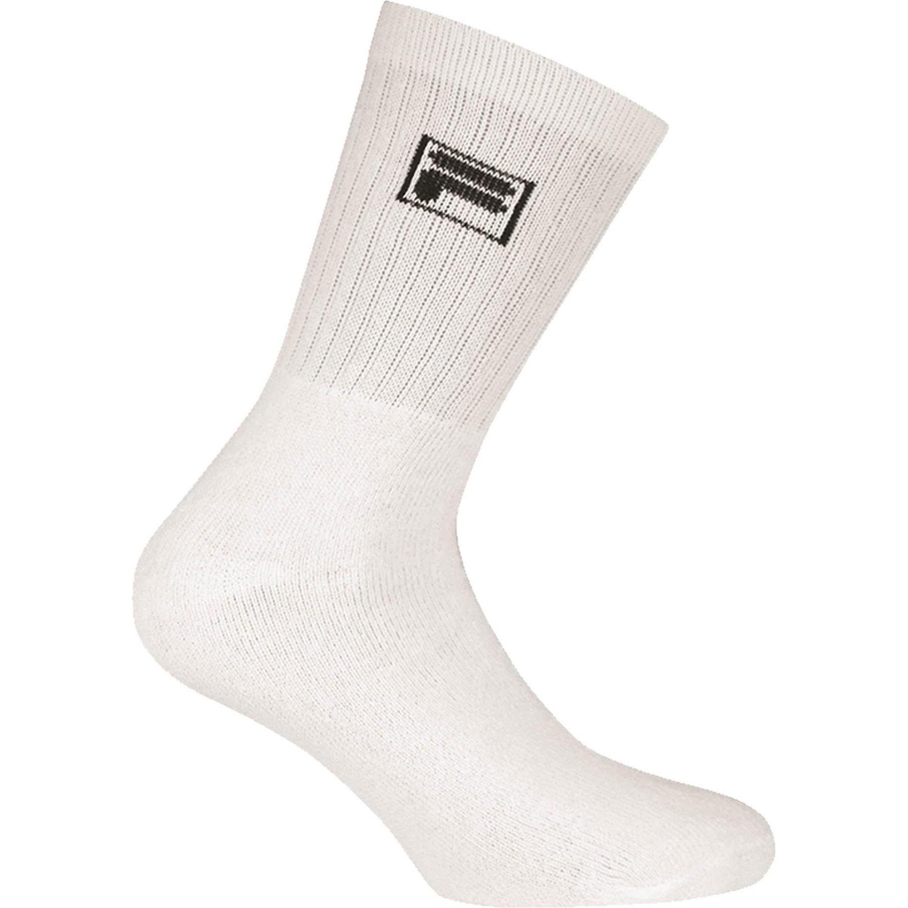 Thumbnail - FILA, Herren, Socken, Tennis Socks 3 Pairs Per Pack, Schwarz, (3er Pack, 43 - 46)