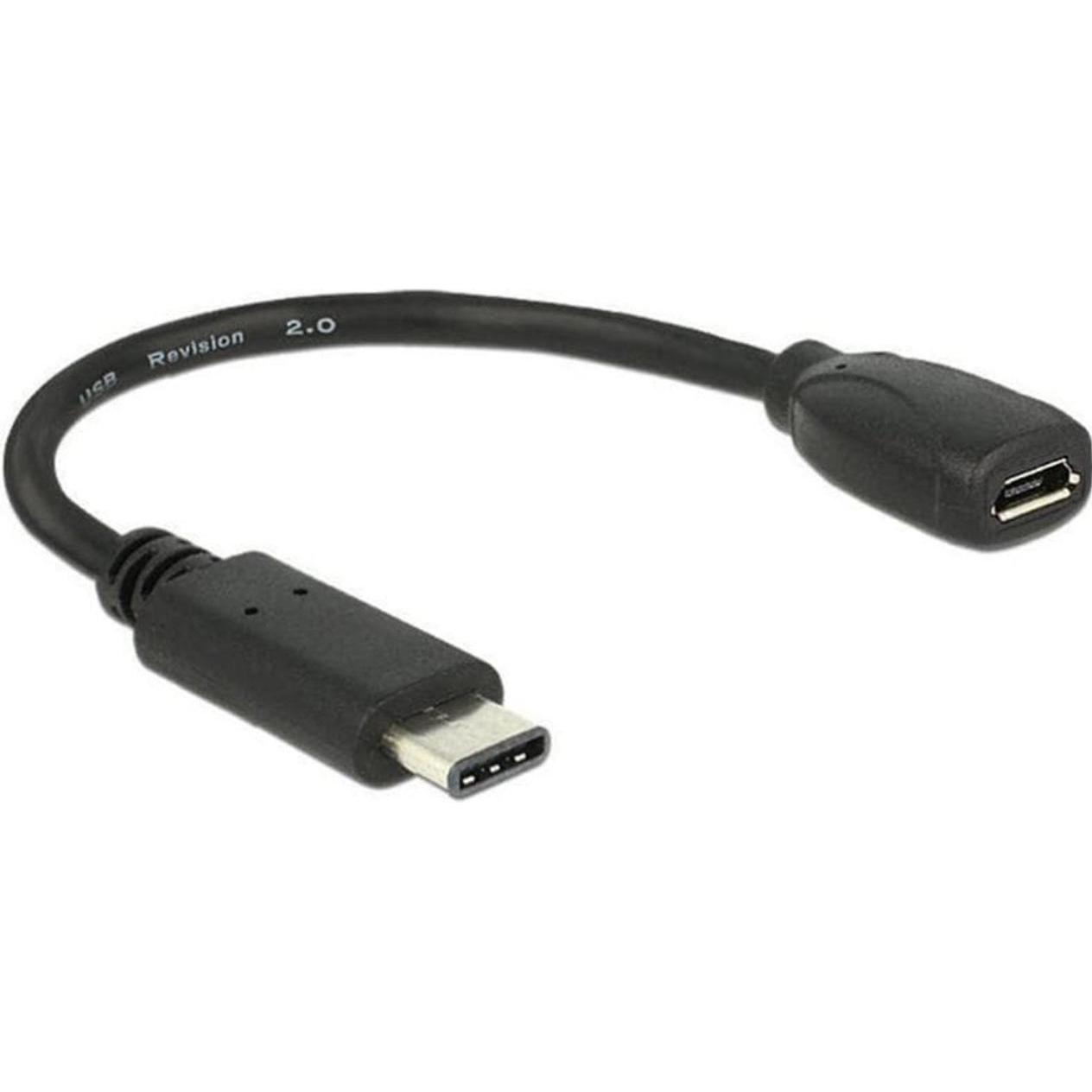 Delock USB Kabel (0.15 m, USB 2.0), USB Kabel