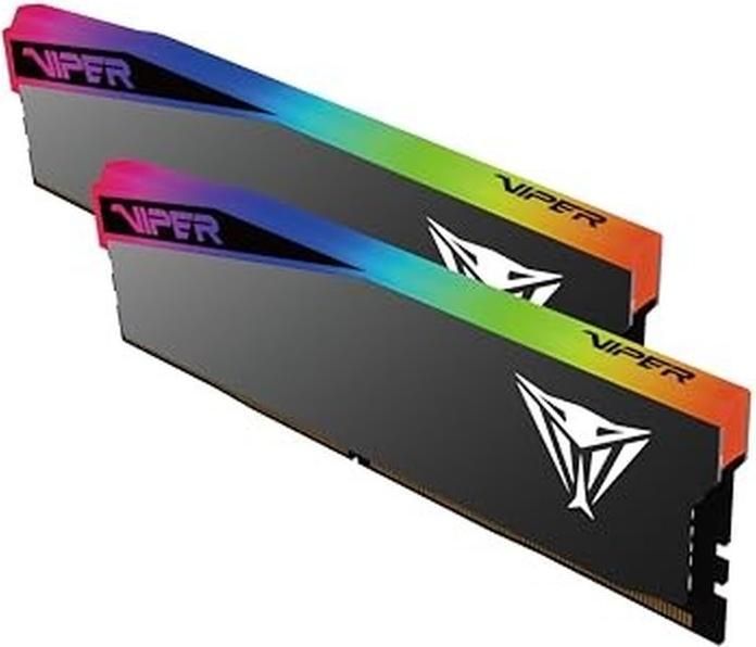 Image du produit Patriot DDR5 PC6000 48GB 2x24 Viper Elite 5 Ultra RGB CL28 (VEUR548G6028K) (2 x 24 Go, 6000 MHz, RAM DDR5, DIMM)