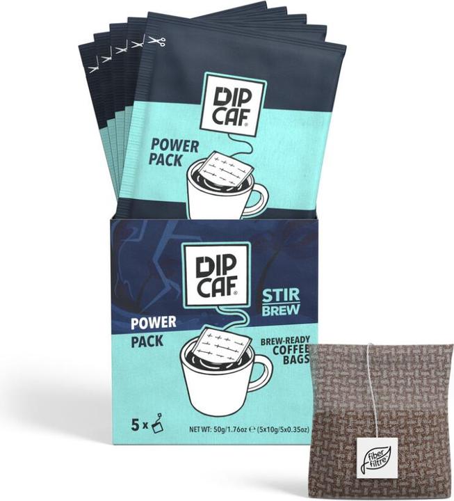 Produktbild Dipcaf 7 Stück Power Box 5 Stück Kaffee