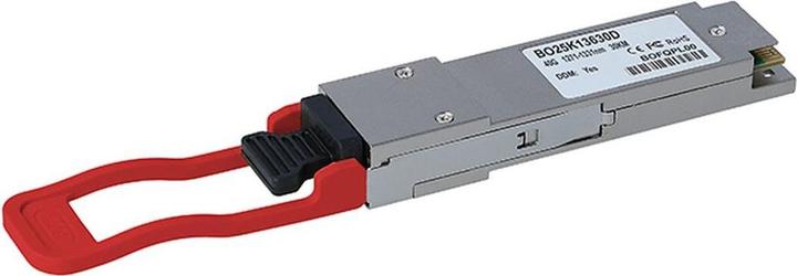 Actual product image BlueOptics Fortinet QSFP-40G-ER4L Compatible QSFP BO25K13630D